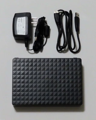 Seagate Expansion 5TB USB 3.0 External Desktop Hard Drive — Perfect — FREE Ship - Image 1 of 3