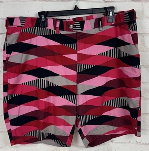 Pantalones Cortos Elásticos Loudmouth Golf Estampado Abstracto Talla 42 - Imagen 1 de 6