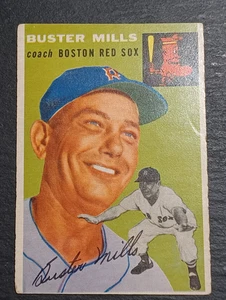 1954 Topps #227 Buster Mills - NO CREASES - CENTERD - SC-106 - Picture 1 of 2
