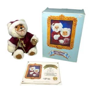 Vintage Limited Edition 1988 Robert Raikes Original Bears Santa Claus w/COA - Picture 1 of 11