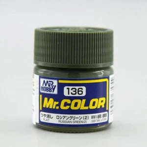 GUNZE C-136 MR. COLOR (10 ML) RUSSIAN GREEN (2) - Picture 1 of 1