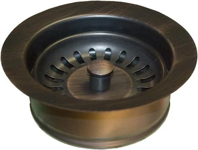 Native Trails DR340-ORB Oil Rubbed Bronze 31/2" Disposer Trim w/Basket Strainer - Image 1 of 2