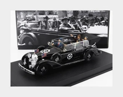 RIO-MODELS CAR018/3 MERCEDES BENZ - NOW WITH 5 FIGURES - 770K OPEN - AFTER WON W - Immagine 1 di 2