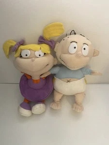 Rugrats Angelica & Tommy Pickles Plush Soft Toy Doll - See Pictures - Picture 1 of 5