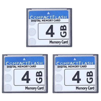 3X Professional 4GB Compact Flash Memory Card for Camera, Advertising2698 - Image 1 of 4