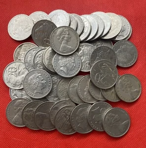 1966 - 2025 BULK LOT AUSTRALIAN 20 CENT COIN | NOT CHECKED | 400 GRAMS COINS - Picture 1 of 5
