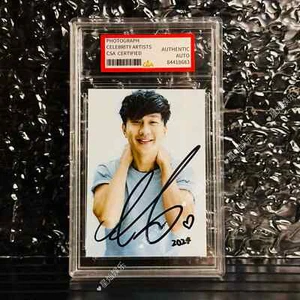 JJ LIN JUN JIE Autogramm Fotos Unterschrift Treue Geschenke 3 Zoll 林俊杰 Unterschrift - Bild 1 von 4