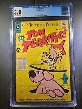 1957 TOM TERRIFIC #2 - Terrytoons  - Manfred the Wonder Dog - PINES - CGC 3.0
