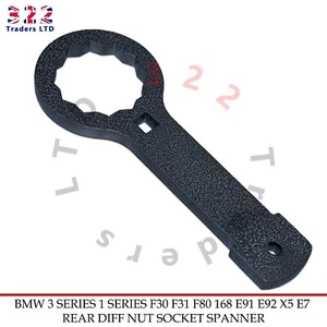 BMW 3 SERIES 1 SERIES F30 F31 F80 168 E91 E92 X5 E7 REAR DIFF NUT SOCKET SPANNER - Picture 1 of 3