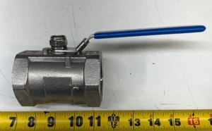 2" GAV Ball Valve Female NPT Reduced Port 1000 WOG Stainless CF8M 796A81 1 Pc - Picture 1 of 4