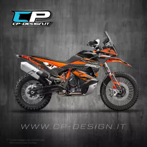 Graphics Kit for KTM 790 890 Adventure -R-2023-2024 Crystal MX Decals Sticker - Picture 1 of 3