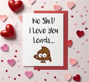 Funny Valentines Day Card Rude Card Wife Husband Boyfriend Girlfriend BCR529 - Picture 1 of 3
