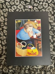 Rare Beryl Cook Art print , Mounted , Printed 1988 - Picture 1 of 3