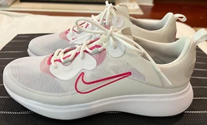 NEW Nike Womens Ace Summerlite Spikeless Golf Shoes sz 9.5 White Pink DA4117-105 - Picture 1 of 14