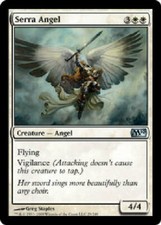 SERRA ANGEL Magic 2010 MTG Magic the Gathering Cards DJMagic