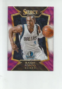 2014-15 SELECT PRIZMS PURPLE AND WHITE #64 RAJON RONDO - Picture 1 of 2