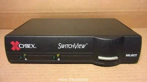 Cybex 520-154 SwitchView 2 ports KVM PS/2, VGA, ports série, 1U - bloc d'alimentation exclu - Photo 1/4