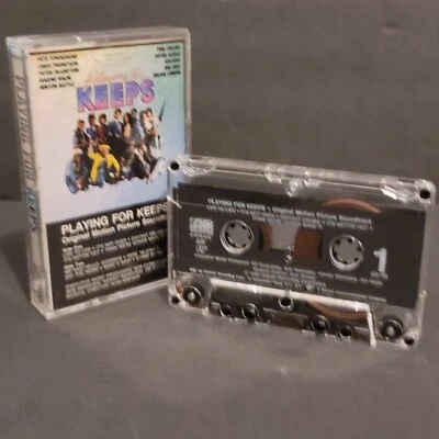 PLAYING FOR KEEPS SOUNDTRACK CASSETTE TAPE NEW PETER FRAMPTON PHIL COLLINS TAPE - Image 1 of 4