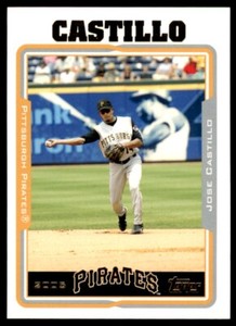 2005 Topps Jose Castillo . Pittsburgh Pirates #589