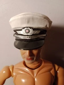 1/6 DID, DRAGON, DRAGON ETC. WW II GERMAN OFFICER MARINE SUBMARINE CAP - Imagen 1 de 12