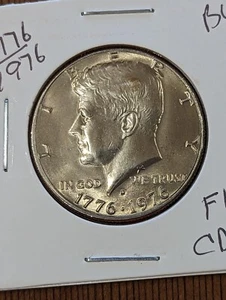 1776/1976 Stempelglanz Bicentennial John F Kennedy Half Dollar Münze - Bild 1 von 12