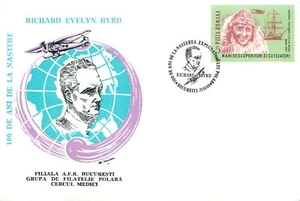 BB002 Romania 100 years since the birth of Richard Evelyn Byrd - Picture 1 of 2
