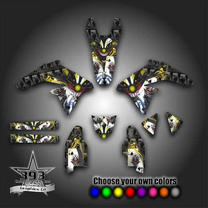 Suzuki RMZ450 2005-2017 Evil Clown / Joker Graphics Decal Sticker Wrap Kit - Bild 1 von 6