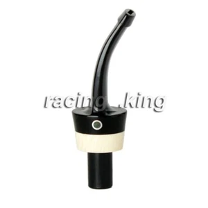 Freehand Smoking Pipe Acrylic Bent Stem 9mm Filter Pipes Mouthpiece Handmade - Picture 1 of 5