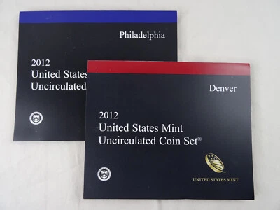 2012 P & D US Mint Set Uncirculated 28 Coins OGP United States - Image 1 of 4