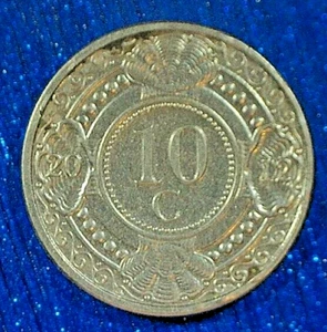 WORLD COIN SALE--2012 NETHERLANDS .10 cent: NICKEL PLATED STEEL COMP. COIN KM#34 - Picture 1 of 3
