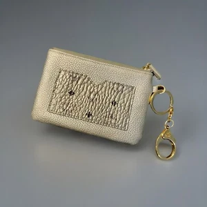 Llavero para monedas con tarjetero de cuero MCM - Imagen 1 de 4