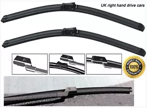 For Fiat 500 2007-2023 Brand New Front Windscreen Wiper Blades 24"14" - Picture 1 of 5