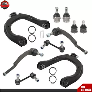 Kit de brazos de control superiores delanteros de 10 piezas para Chevy Trailblazer GMC Envoy Buick Rainier - Imagen 1 de 20