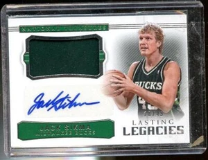 Jack Sikma #28/49 Auto 2017-18 National Treasures Lasting Legacies Bucks #LL-JSK - Picture 1 of 1