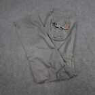 Superdry Pants Mens SMALL grey cargo military hiking straight corelite Size S
