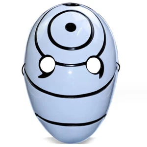 Cartoon Anime Naruto Uchiha Mask Tobi Obito Akatsuki Ninja Madara Cospl$e - Picture 1 of 5