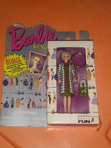 1995 Barbie Keychain Retro Classic Style Poodle Parade Introduced in 1965 NEW - Picture 1 of 2
