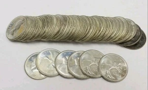 1968 Canada Uncirculated Silver Quarter $.25c Coin - Foto 1 di 2