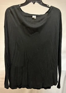 ROSA schwarzes Langarmshirt - Bild 1 von 3