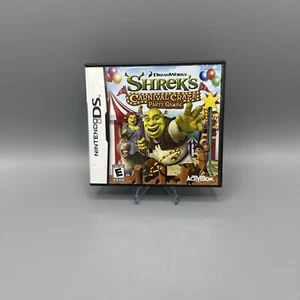 Shrek's Carnival Craze Party Games (Nintendo DS, 2008) - Complete - Used VG/EX - Picture 1 of 5
