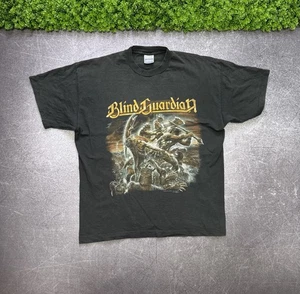 Camiseta de colección rara Blind Guardian 1998 banda de metal descolorida - Imagen 1 de 22