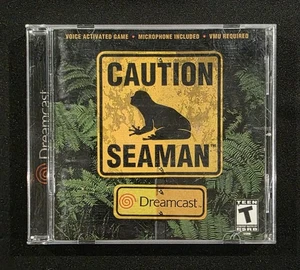 Caution Seaman (Sega Dreamcast, 2000) Cib Completo - Probado - Imagen 1 de 7