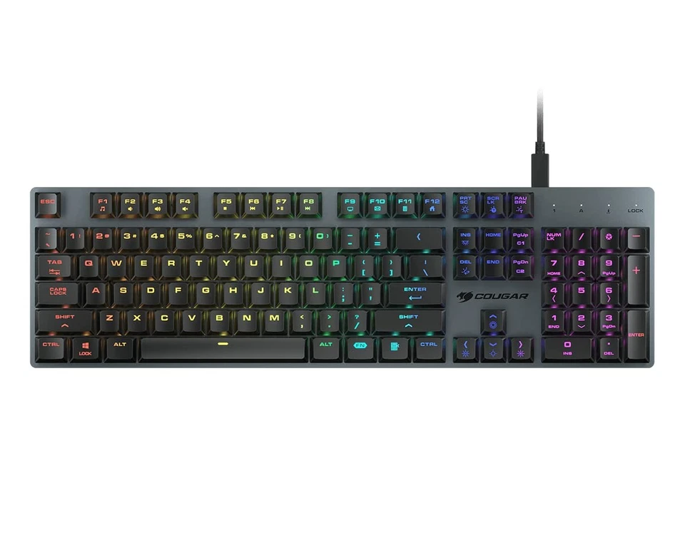 LUXLIM Extreme Low Profile Optical-Mechanical Gaming Keyboard - Image 1 of 4