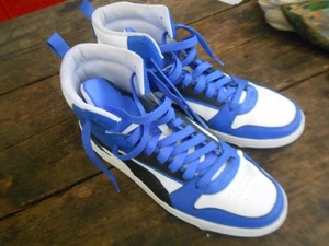 Puma US Men's Size 13 Hi Top Lace Up RBD Game Shoes Good Condition - 385839-12 - Picture 1 of 14