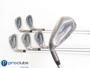 NEW Ladies Left Handed Cobra DARKSPEED 6-PW,SW IRON SET Cobra Ladies Flex 422539 - Picture 1 of 6