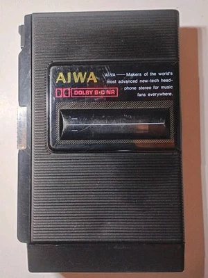 AIWA HS-PC202 Cassette Player RARE Dolby B & C  FOR PARTS Or REPAIRS Powers On - Image 1 of 4
