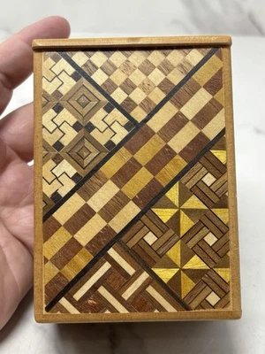 日本木制拼图盒华丽木制品 4 步 — 第 1/4 张图片