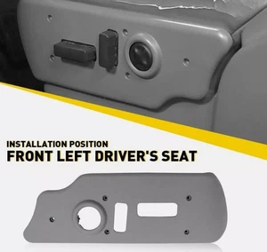 Passenger Side Power Seat Switch Bezel Trim Panel Fit for Chevy GMC Truck - Picture 1 of 7