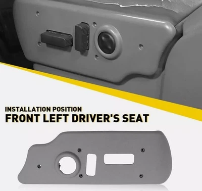 Passenger Side Power Seat Switch Bezel Trim Panel Fit for Chevy GMC Truck - Image 1 of 4