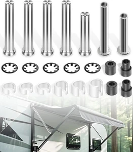 Awning Pins and Fasteners Kit with R001576 Awning Gas Spring Mounting Kit - Picture 1 of 8